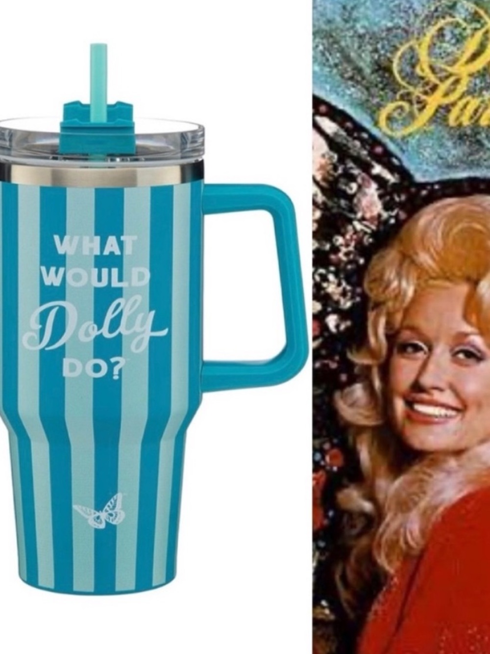 Dolly Parton limited edition tumbler nwt